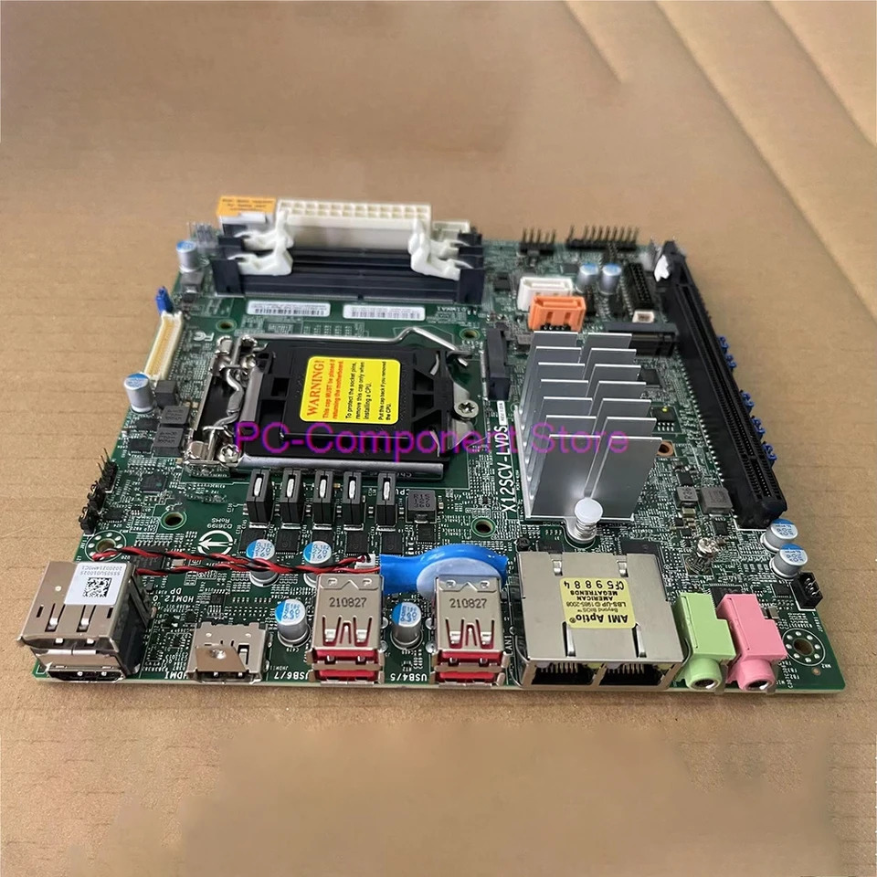 Supermicro ITX NAS SODIMM 지원서버 마더보드 W-1200 X12SCV-LVDS