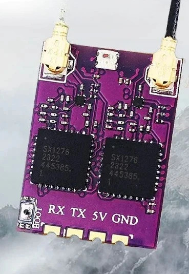 ES900DUALRX ELRS 다이버시티 수신기 915 듀얼 안테나 장거리 고정 날개 FPV