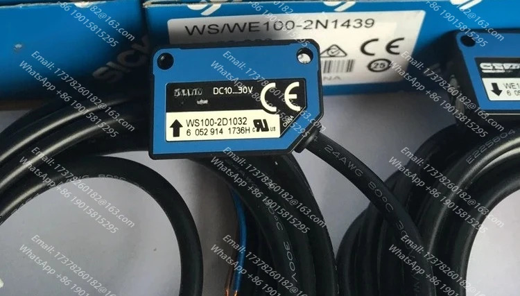 1set WS/WE1002N1439 오리지널 Sick 광전센서 WE1002N1432WS1002D1032