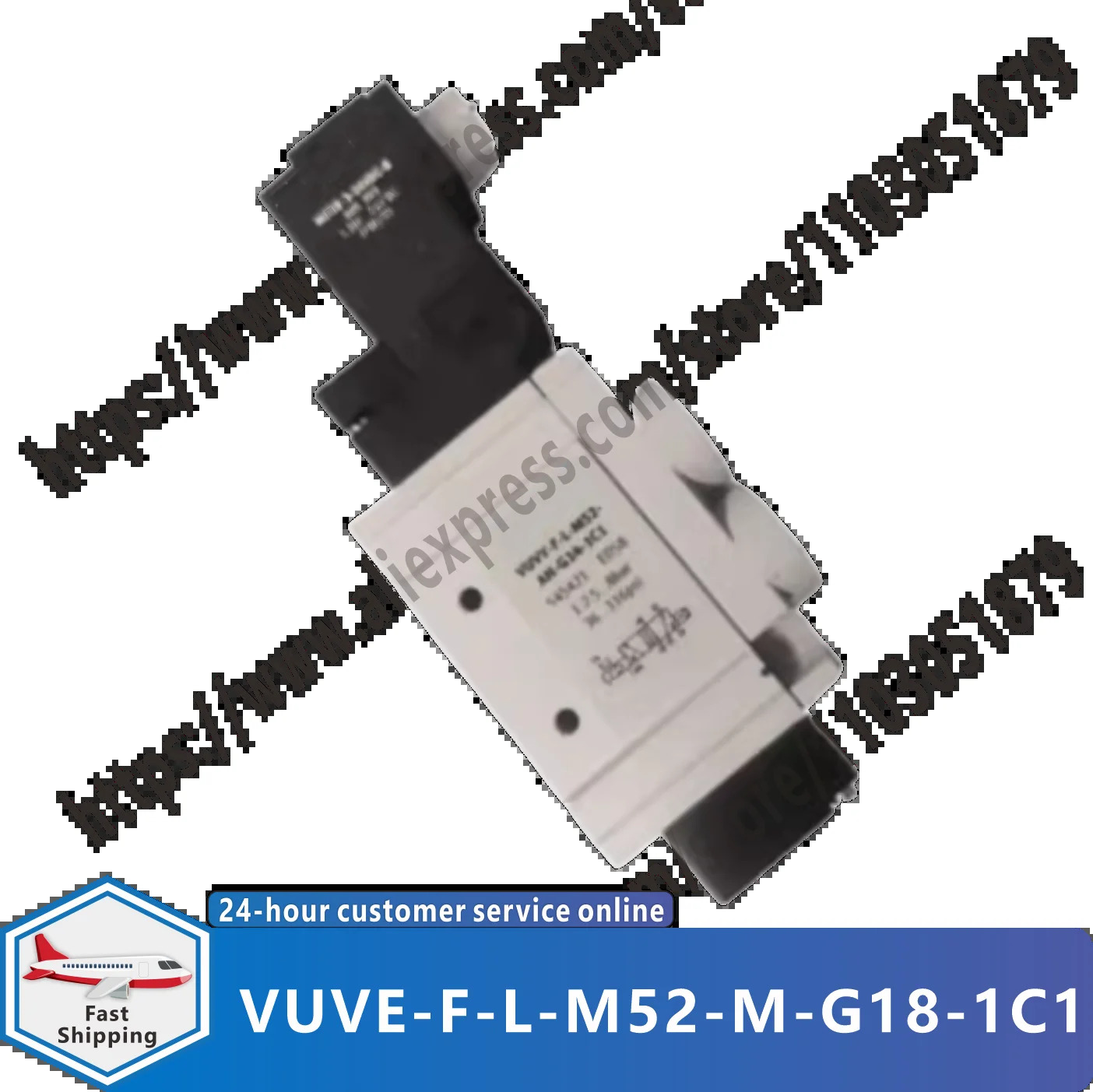 코일이 없는 솔레노이드 밸브 본체 VUVE-F-L-M52-M-G18-1C1 550364