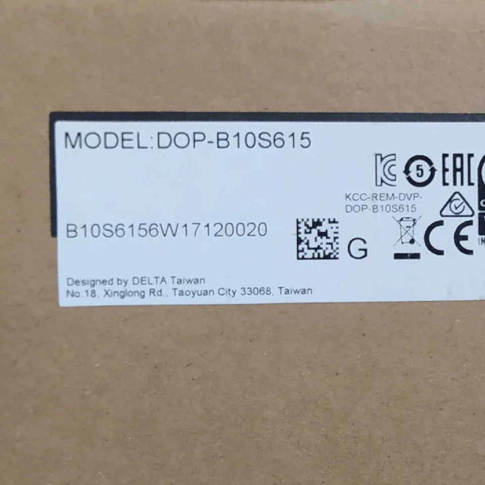 DOP-B10S615 DOP-B10E615 델타 머신 인터페이스인치 포장 신