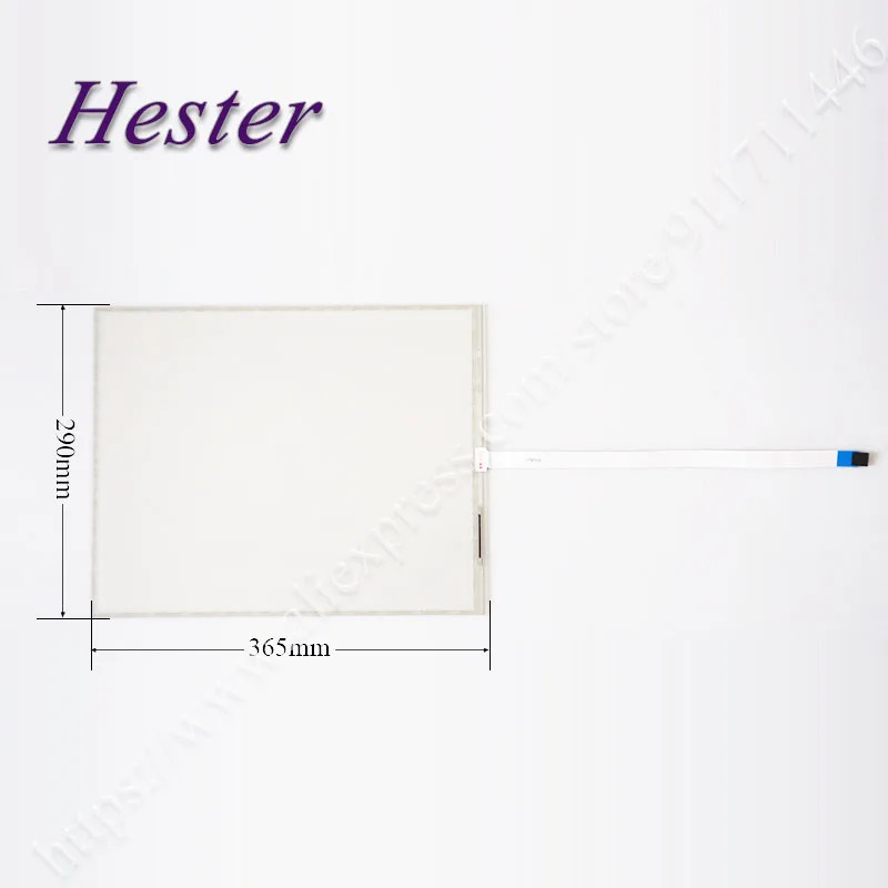 터치 스크린 패널 유리 디지타이저 AMT2528 AMT 2528 91-02528-00A 365mm x 290mm
