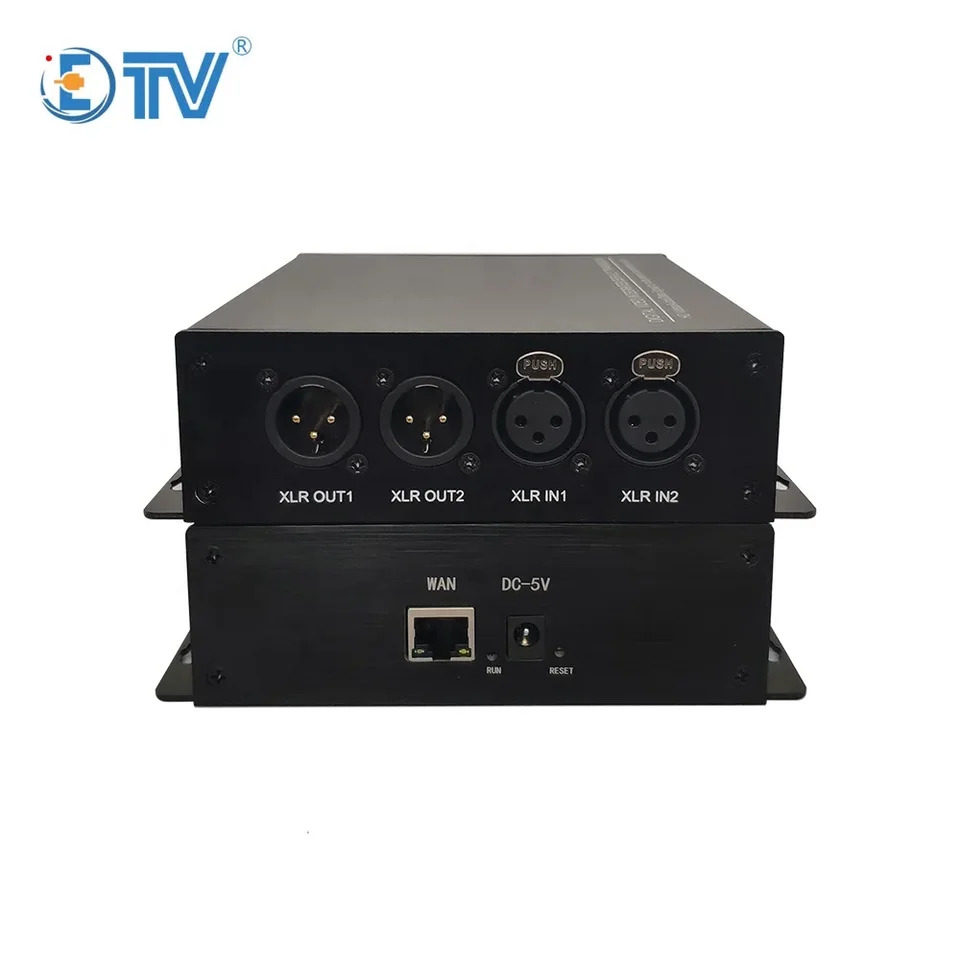 ETV 단테 오디오 인코더 디코더 XLR 코덱