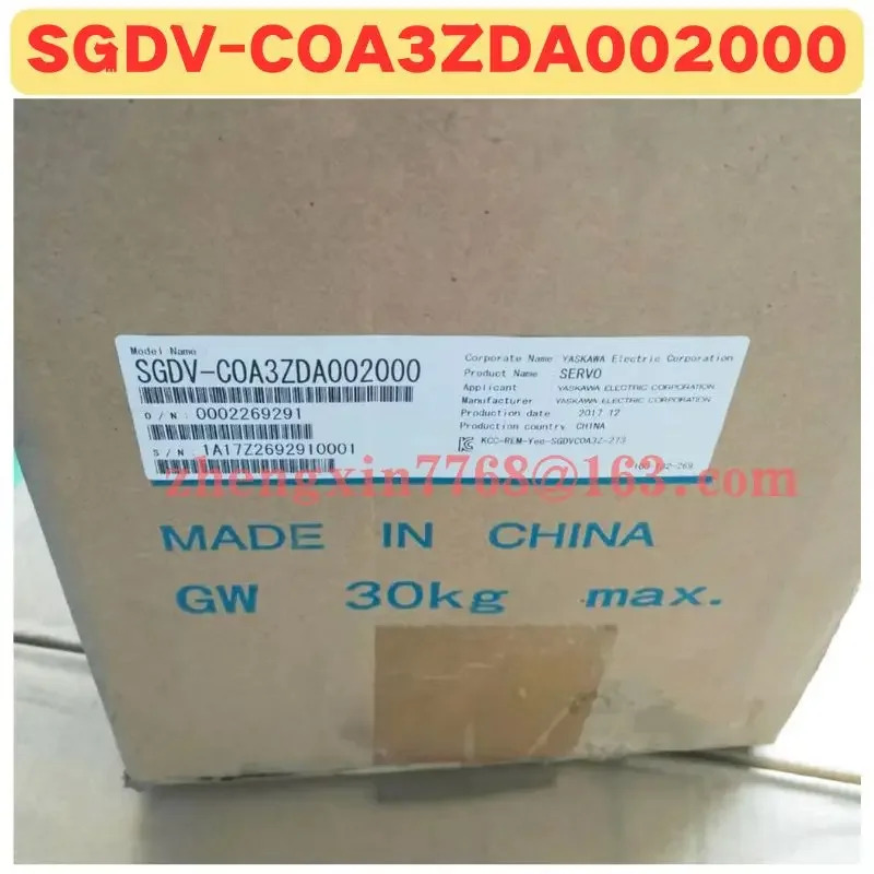 오리지널 SGDV-COA3ZDA002000 SGDV COA3ZDA002000 드라이브 신