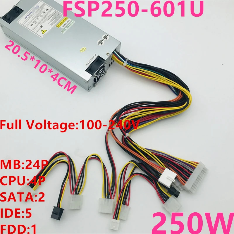 전원공급장치 FSP250-601U FSP250-601UD FSP-5 V 1U 250W PSU 신