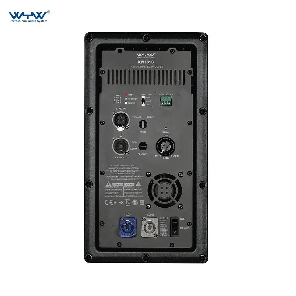 액티브 라우드 스피커 파워 18인치 서브우퍼 D 1000W