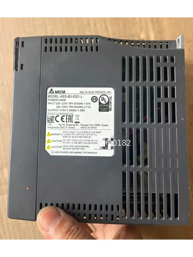 ASD-B3-0221-L 리퍼 서보 드라이브 200W 기능 OK