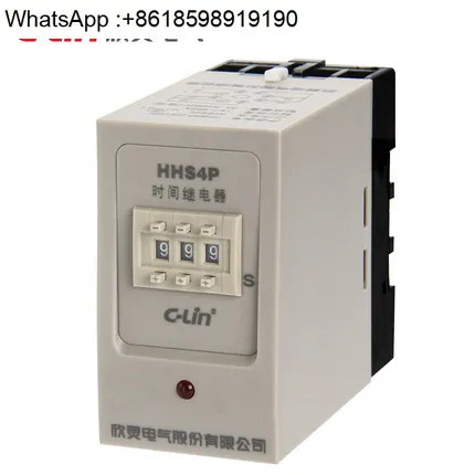시트 AC220V DC24V 타이머가 시릴레이 HHS4P/JS14P S/999S