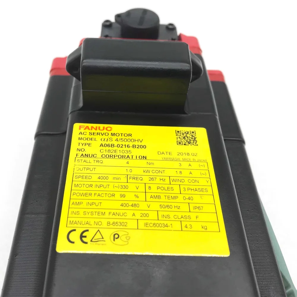 A06B-0216-B200 Fanuc AC 서보모터 12개월 A06B 0216 B200