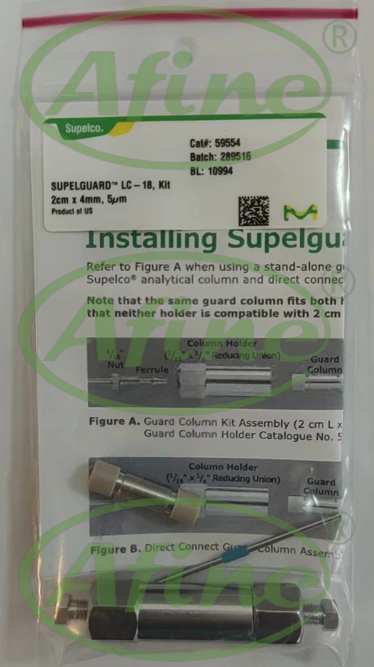 AFINE Supelco 59554 SUPELIL LC-18 5 m hp호환LC 컬럼 L x I.D. Supelguard 가드 카트리지 2 cm 4 mm