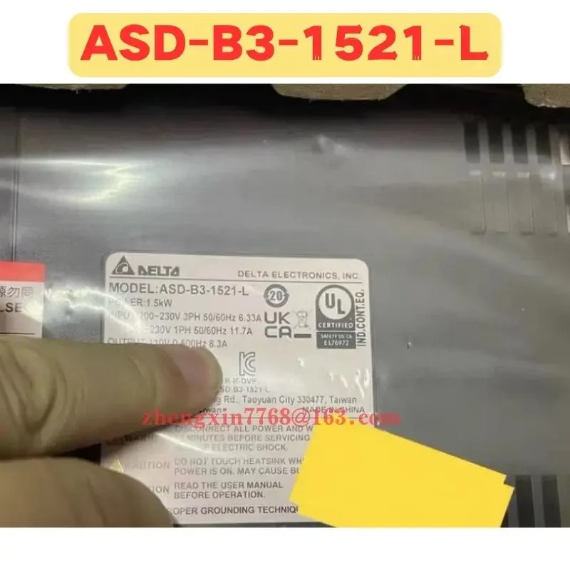 오리지널 ASD-B3-1521-L 서보 드라이브 ASD B3 1521 L 신