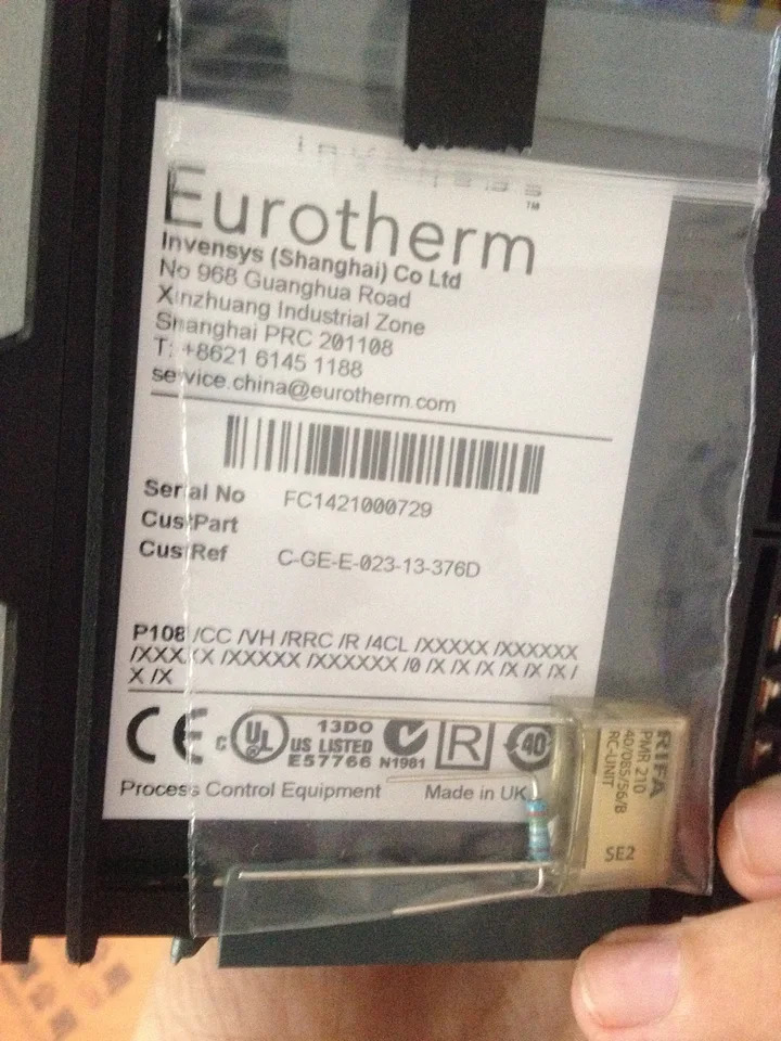 Euroerm P108 CC VH LRR R 4CL 온도 조절 기기 페널티신