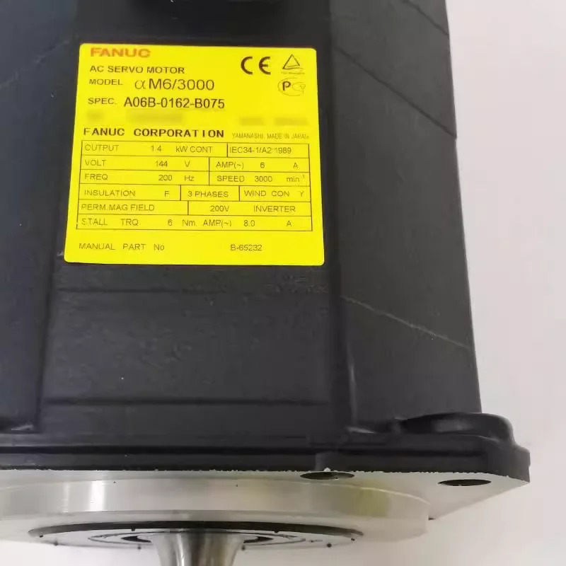 A06B-0162-B075 Fanuc 서보모터 리퍼 완료 Ok A06B 0162 B075