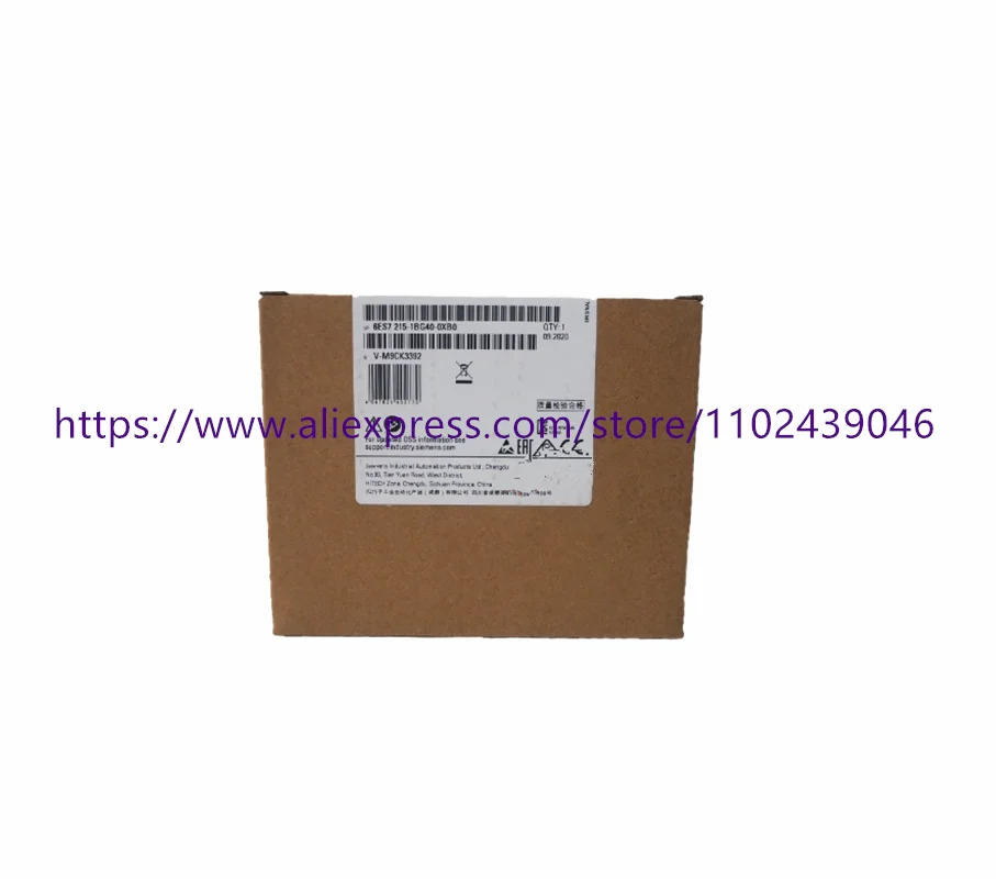 오리지널 포장 6ES7215-1BG40-0XB0 6ES7215-1AG40-0XB0 6ES7215-1HG40-0XB0 6ES7215-1AF40-0XB0