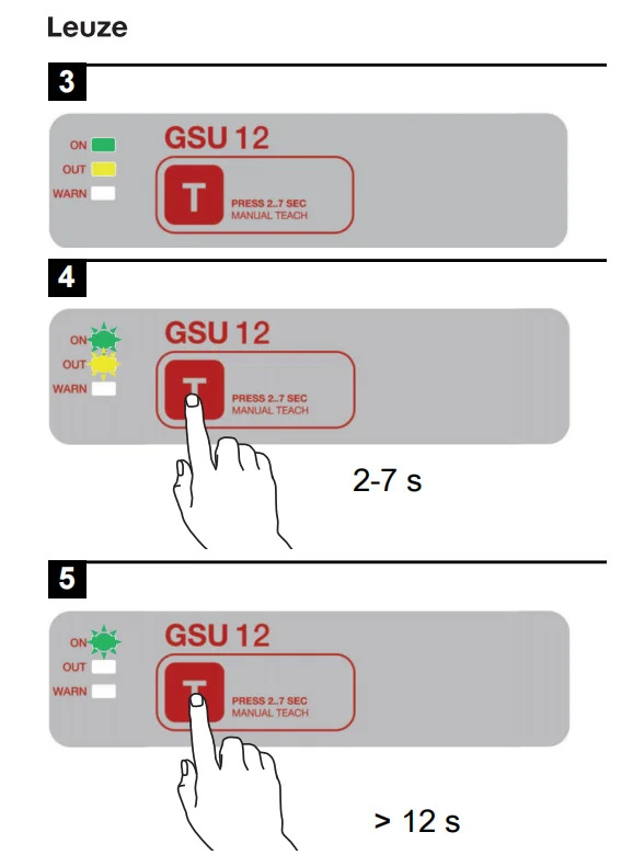독일 Leuze 초음파 센서 납품 50142880 GSU12/G6X.3-M12