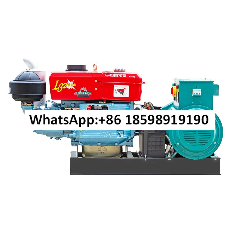 창차이 20kw 24 30KW 단기통 수력 발전기 세트 15kW 단상 220v 3상 380V