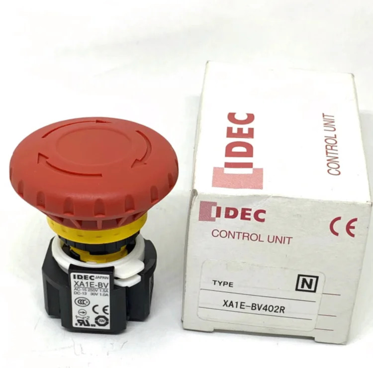 IDEC Hequan XA1E-BV402R 비상 정지 스위치 버섯 머리 403R 412R 404r