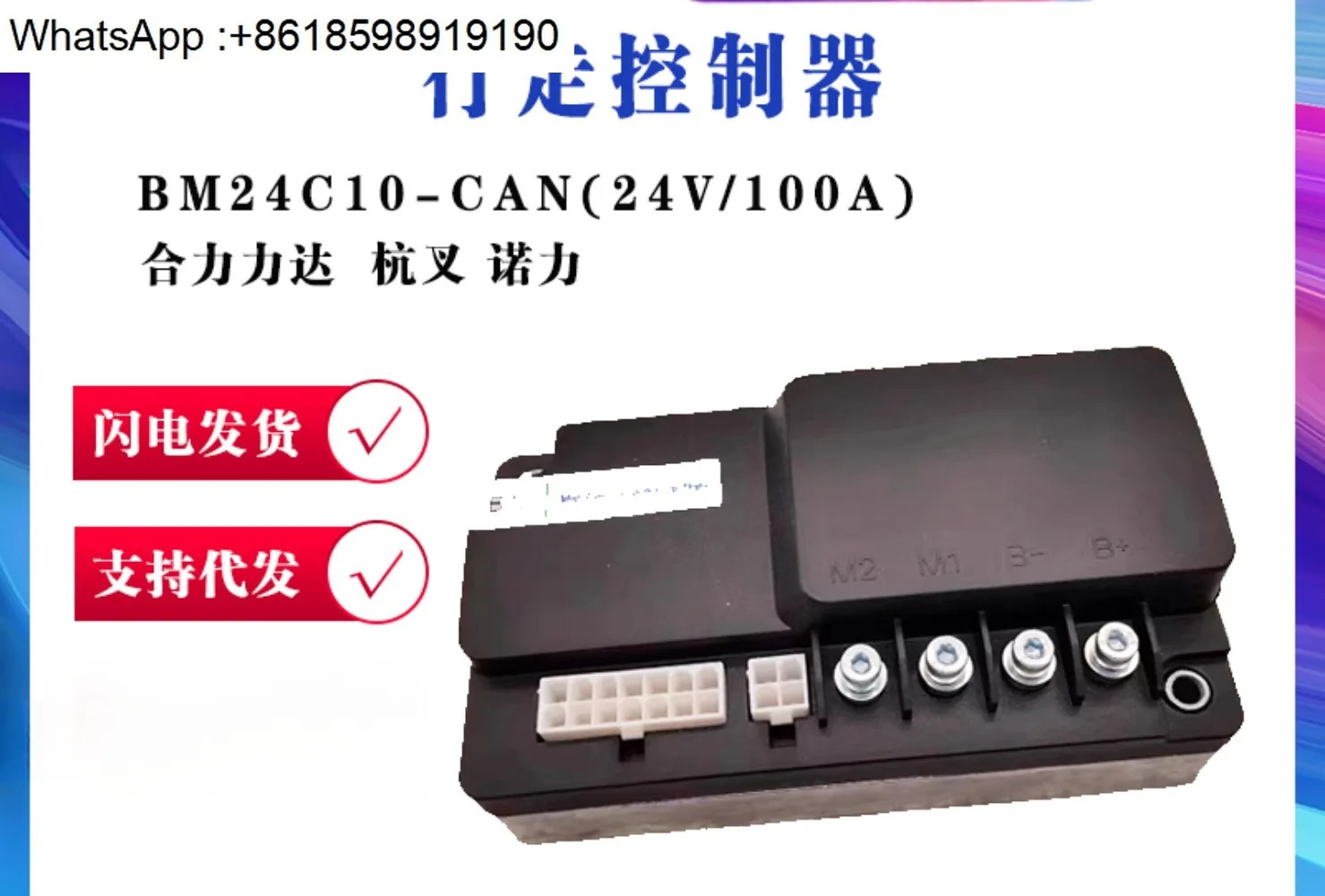 BM24C10-CAN24V/100A 이동 컨트롤러Lida 프로 170H 부품 제어 시스템