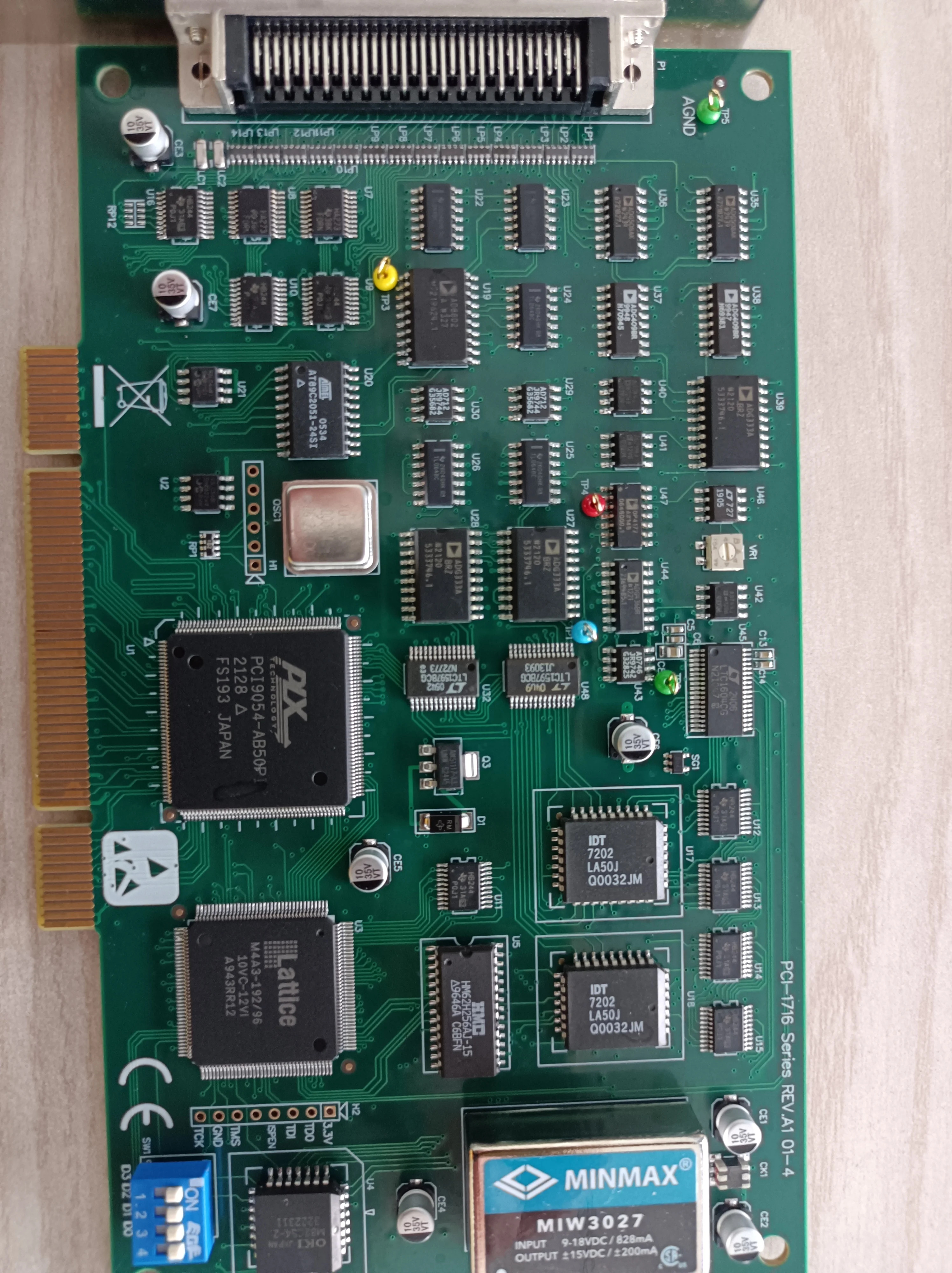 PCI-1716-AE 카드 16채널 아날로그 입력 고해상도 데이터 수집