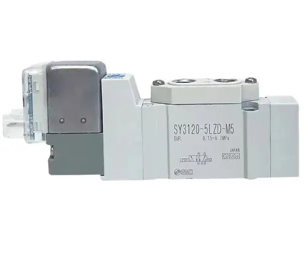 SMC 공압 솔레노이드 밸브 SY3120-5LZD-M5 SY5120-5LZD-01 SY7120-5LZD-02 SY5120-5G-01 SY5120-5LZE-01 SY5120-5DZ