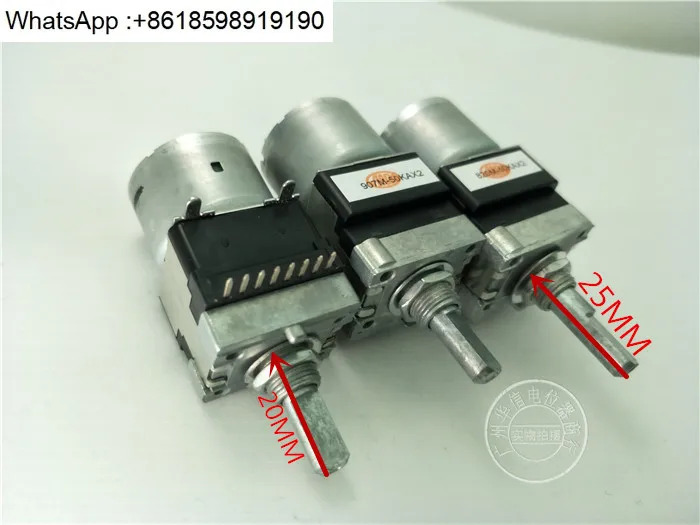 RK16812MG04YA 전위차계 A50KX2 생크 길이 20MMF -2