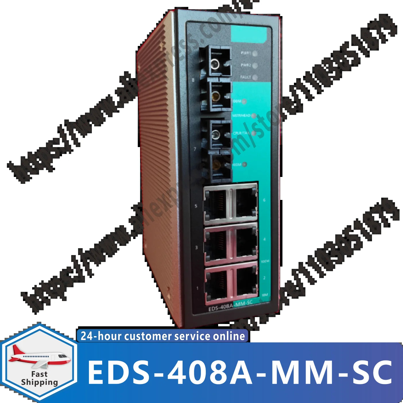 EDS-408A-MM-SC 오리지널 산업이더넷 스위치