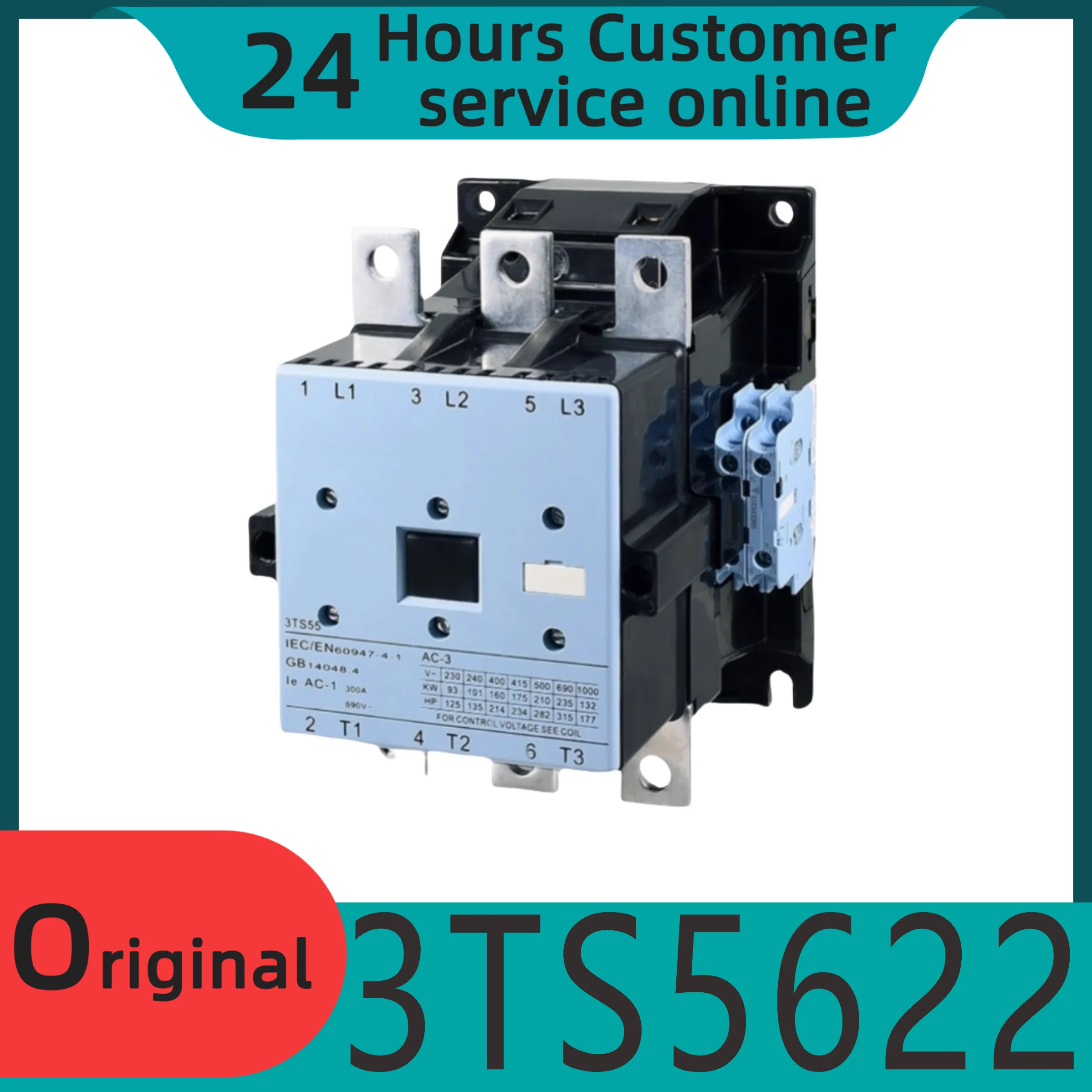 오리지널 AC 접촉기 3TS5622 3TS56 22-0XN2 AC220V