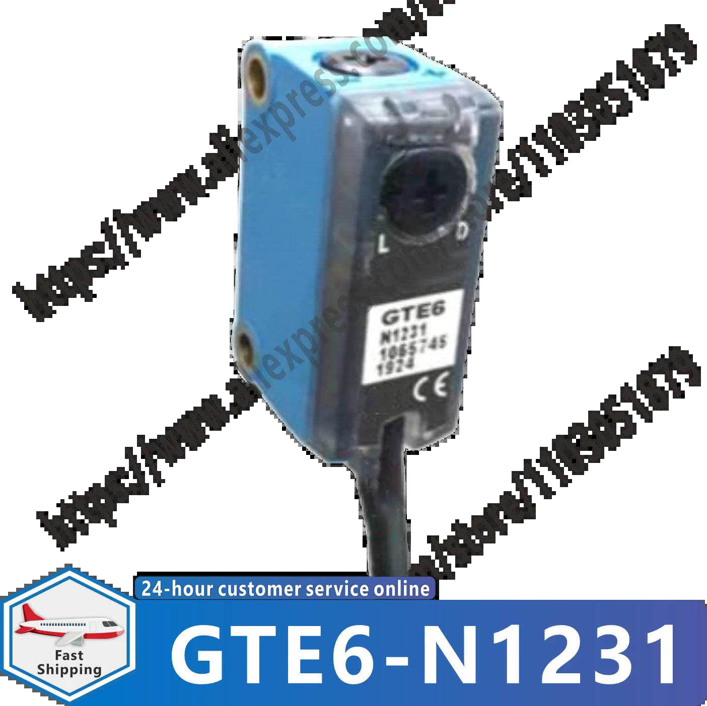 오리지널 E6-N1231 E6-P1231 광전스위치 센서 New