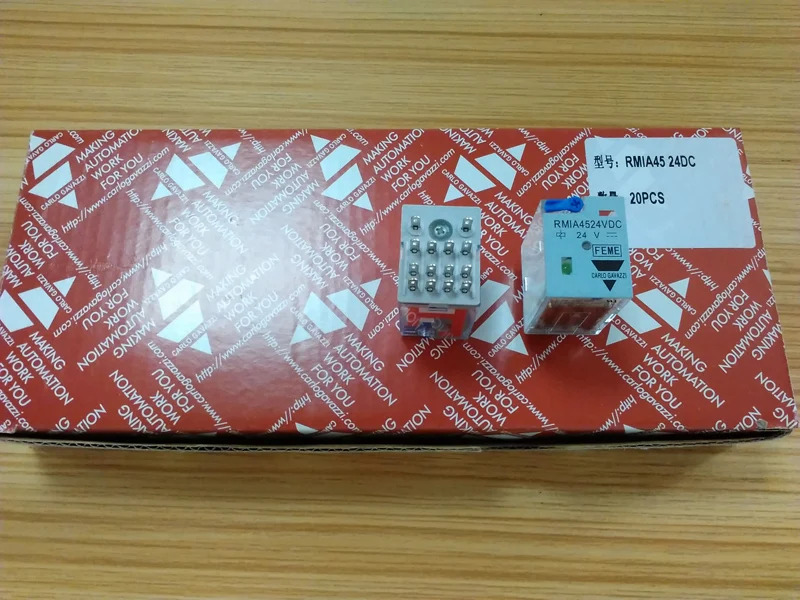 5PCS RMIA45 RMIA4524VDC RMIA45230VAC RMIA4524VAC 오리지널 중릴레이