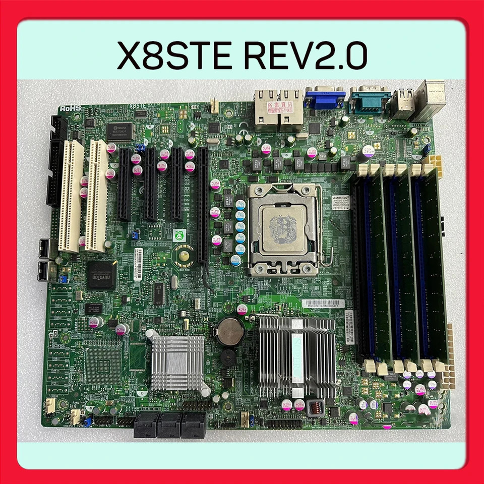 슈퍼마이크로 서버 마더보드X8STE REV2.0