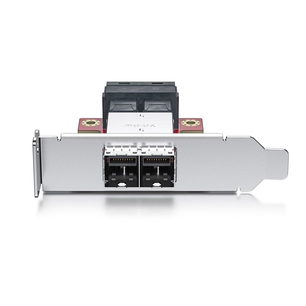 ipolex 내부 SFF-8643 - 외부 SFF-8644 컨트롤러용 SAS 어댑터, 스토리지 미니 듀얼 포트 서버 RAID 8087 to 8088 Adapter - 상세 이미지 3
