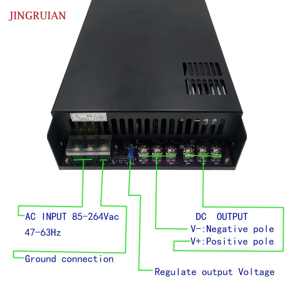 좋은PFC DC 조정 가능전원공급장치 전원공급장치 스위칭 0-24V 3000W 24V 125a