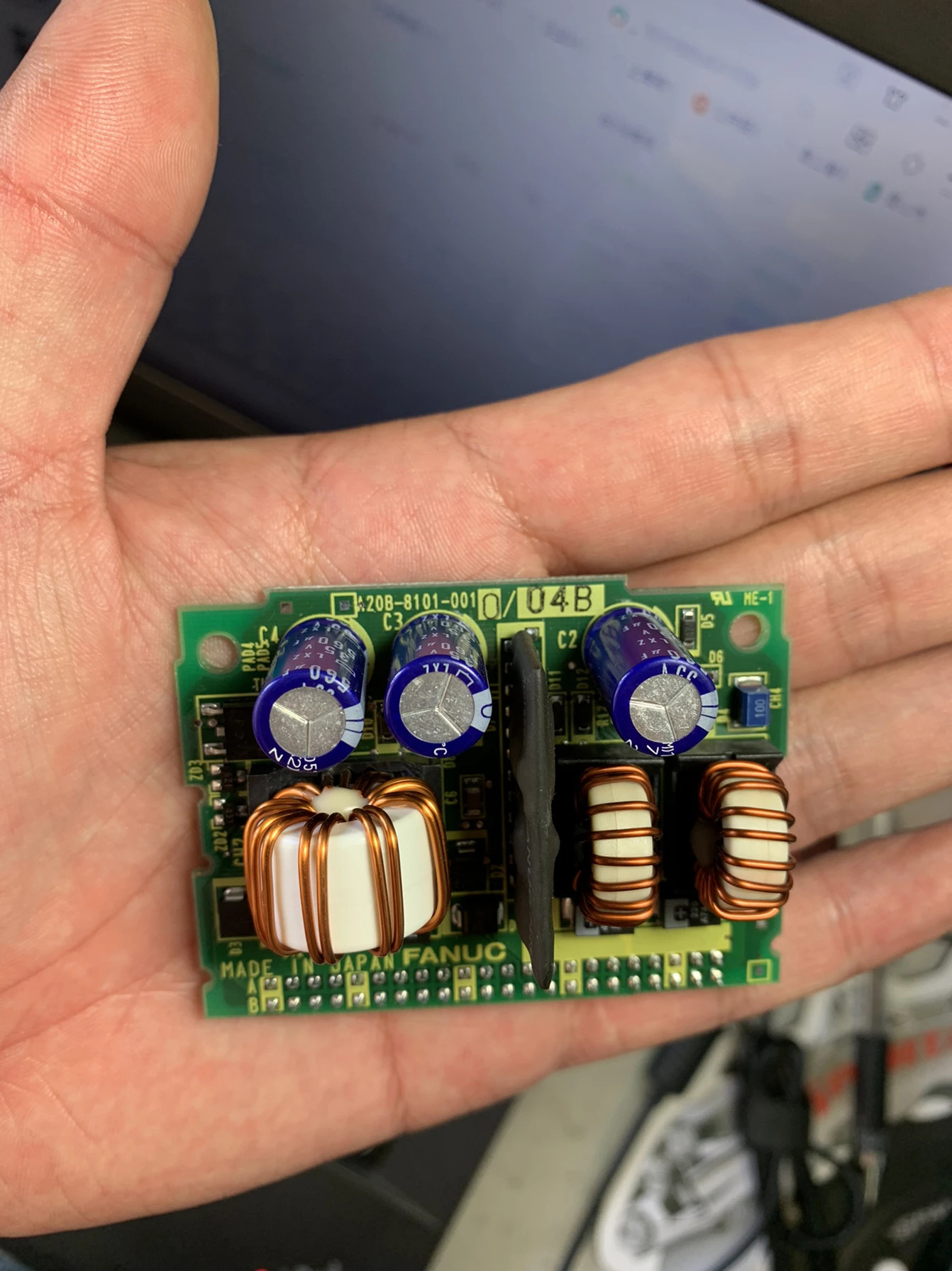 A20B-8101-0181 Fanuc 시스템 전원 보드 회로 카드 리퍼 완료 OK A20B 81010181