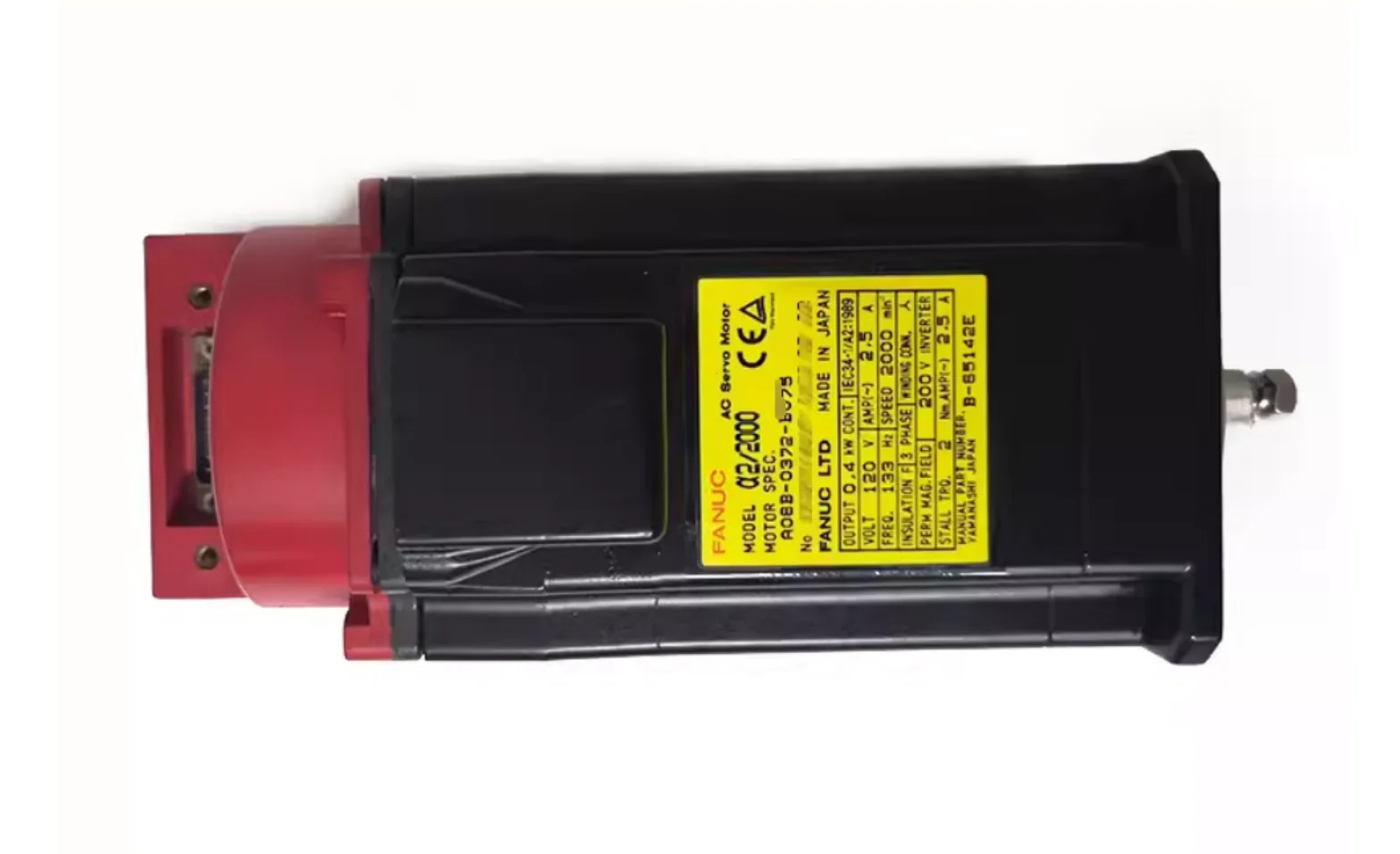 A06B-0372-B010 Fanuc AC 서보모터 리퍼 완료 A06B 0372 B010