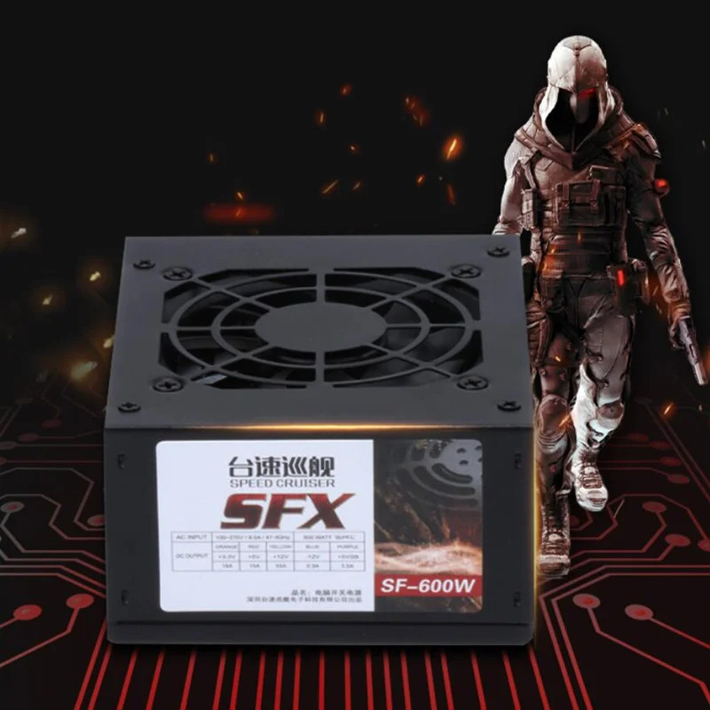 스피드 크루저PSU 비 모듈식 SFX 등급 600W 500W 전원공급장치 SF-600W SF-500W 신