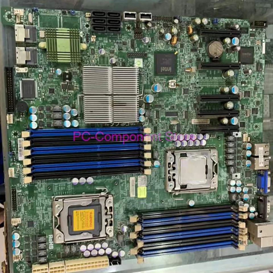 Supermicro 마더보드 Xeon 프로세서 5600/5500 시리즈 SATA2 PCI-E 2.0X8DT6-F 전LAN DDR3이 포함된 통합 IPMI 2.0