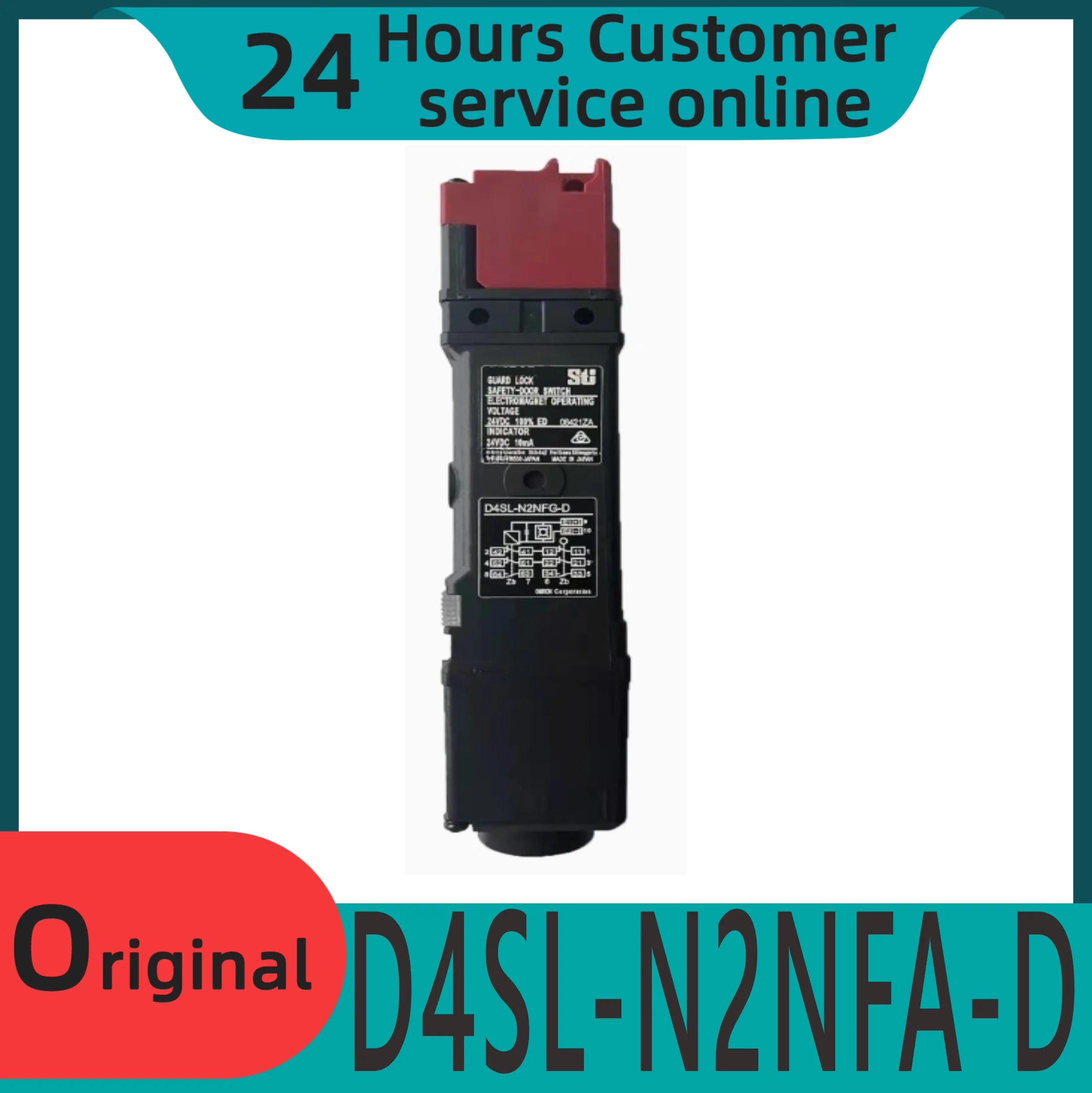 오리지널 전자기 잠금 안전 도어 스위치 D4SL-N2NFG-D D4SL-N4NFA-D N2AFA-D