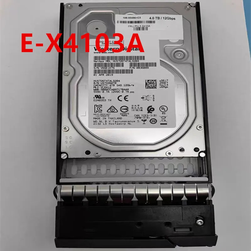 E-X4103A 108-00486NETAPP E2812 E2800 4TB SAS 3.5 7200RPM 서버 HDD거새 원본 하드