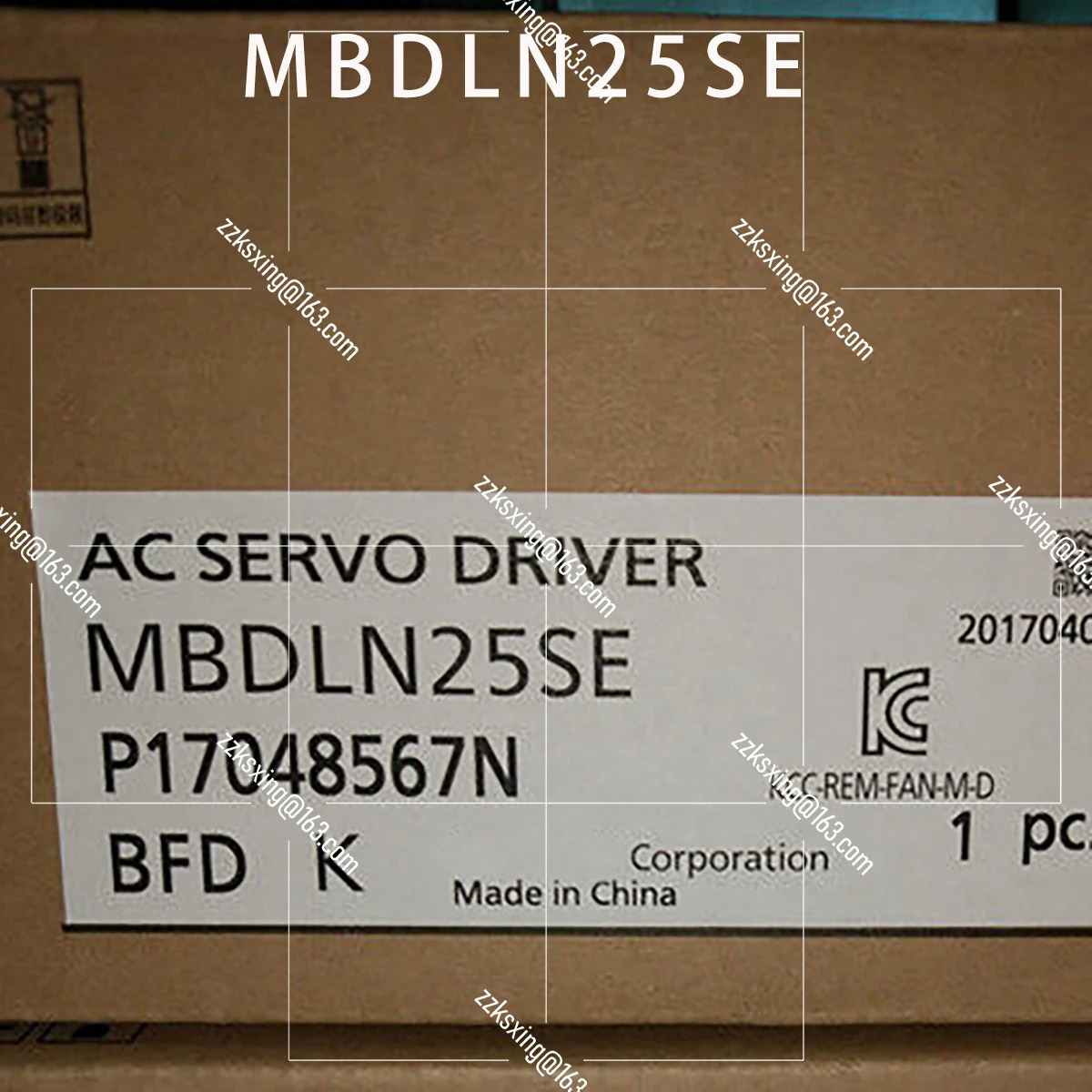 오리지널 AC 서보 드라이버 MBDLN25SE 신