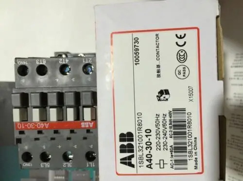 A40-30-10A 403010 ABB 접촉기 220VAC 경험