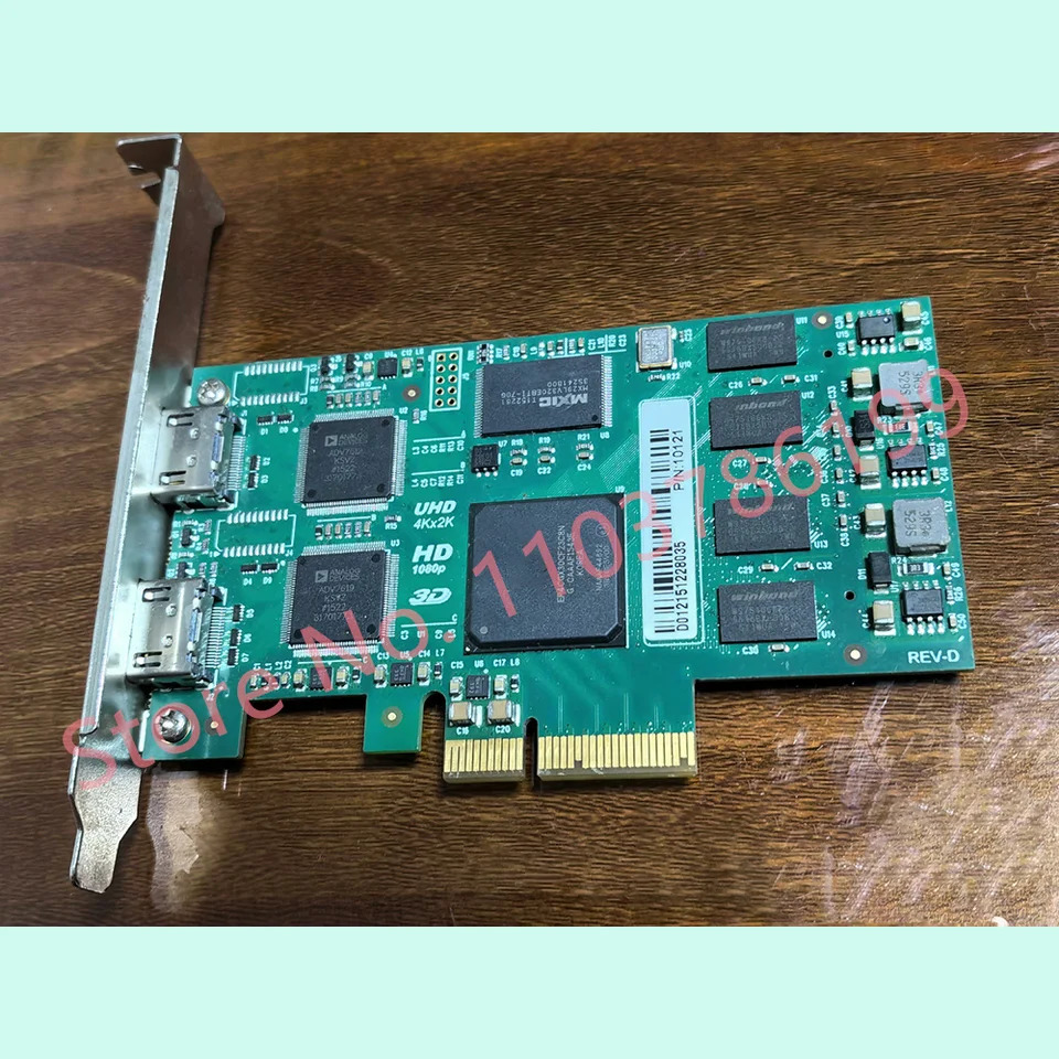 고화질 비디오 수집PCI-E X4 인터페이스 듀얼 HDMI 포트 HD1080P V1.4