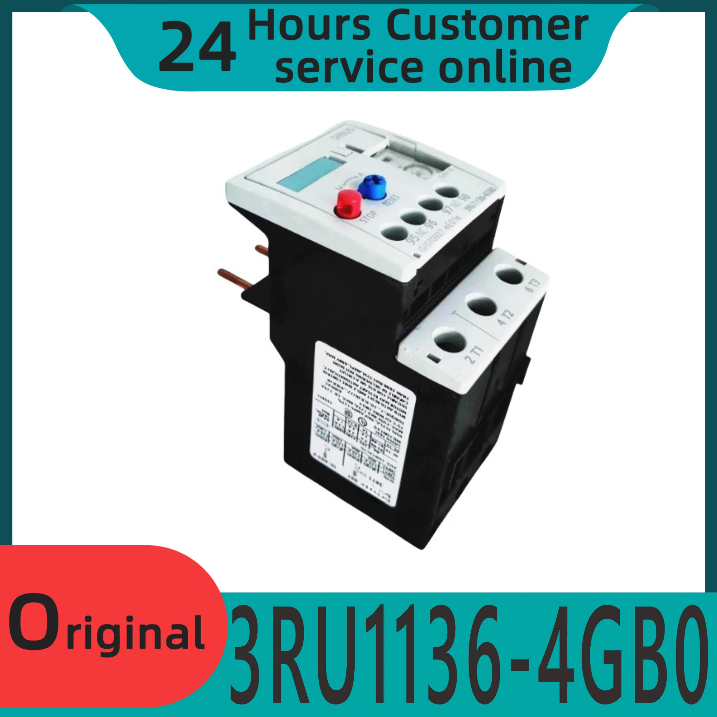 오리지널 3RU1136-4GB0 열 과부하 릴레이 3RU11364GB0 36-45A