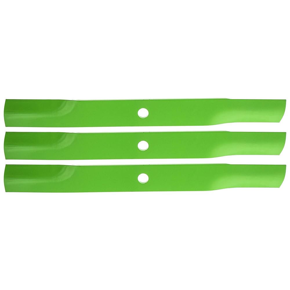 Mower Blade Set for John Deere 2032R 2520 AM38314 M119975 72 (High-Lift) M141786 inch AM102402 Deck - 상세 이미지 2