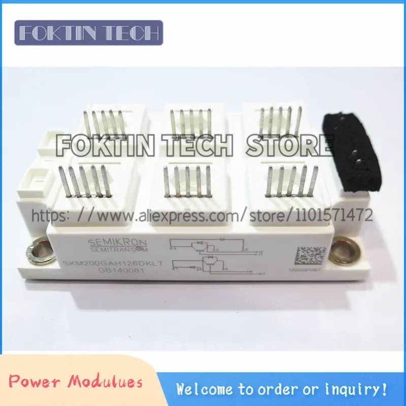 IGBT 파워 모듈 SKM200GAH123DKLT SKM200GAH126DKLT SKM200GAH126DKL SKM200GAH123DKL 신