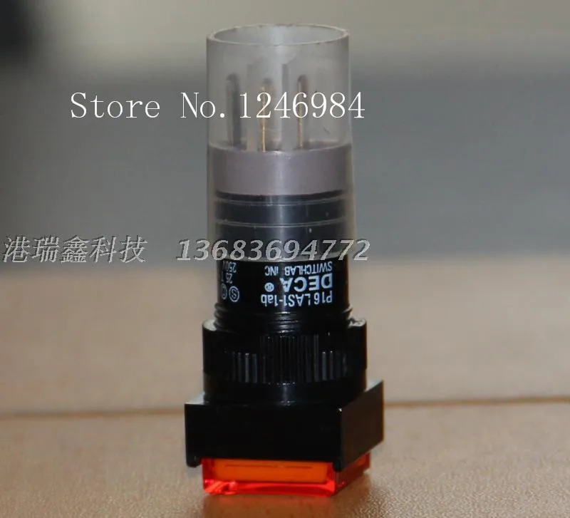 SA P16LMS1-1AB P16LAS1-1AB 프로그레시브 얼스 대만 스퀘어 R G WH O 싱글 포인트 리셋 잠금 DECA -- 10p