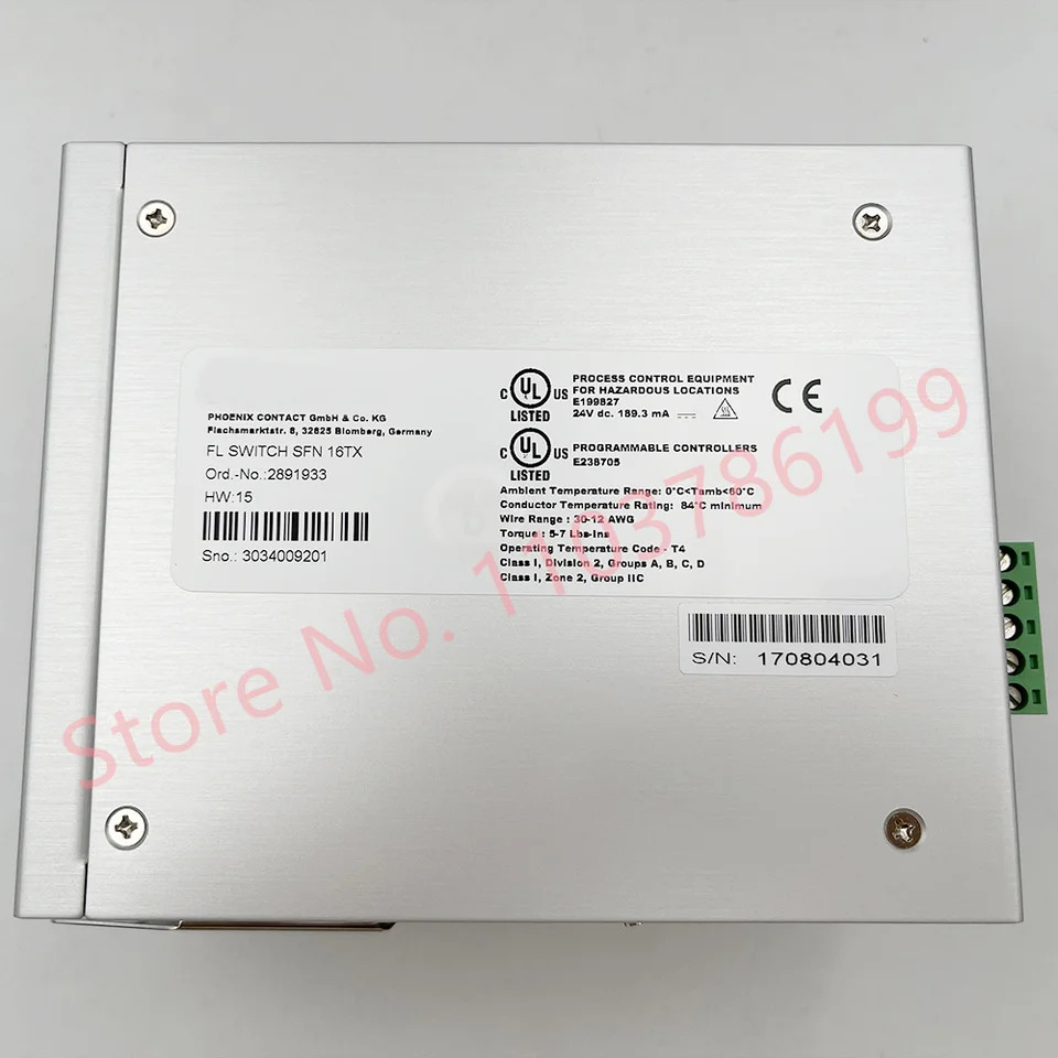 피닉스 산업이더넷 스위치 FL SFN 16TX 2891933