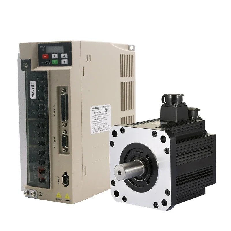 Siheng 모터 공장 CNC 기계모터 드라이버 AC 서보모터 11KW 1500RPM 380V 200mm 70nm