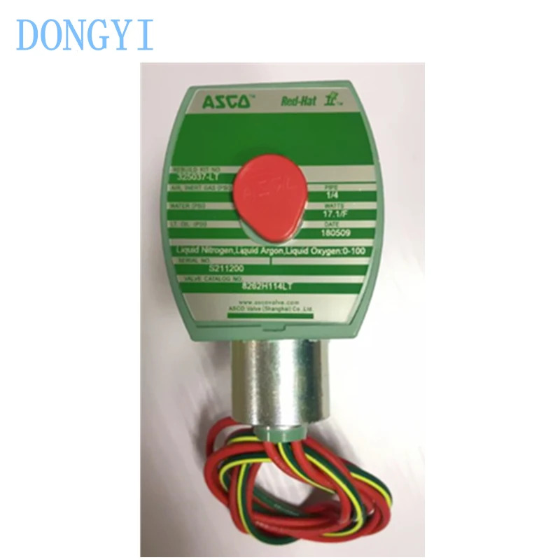 저온 액체 질소솔레노이드 밸브 8262H114LT AC220V