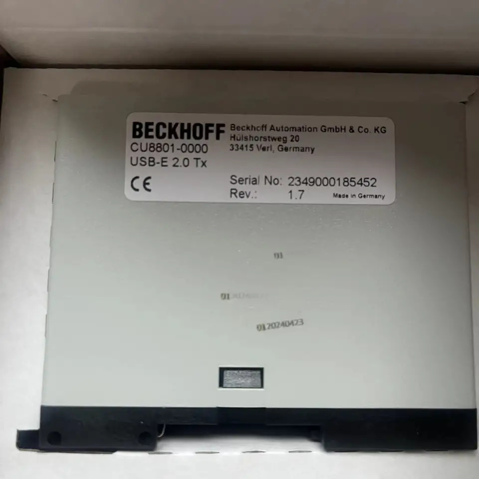 Beckhoff 확장 런치 CU8801-0000 사신