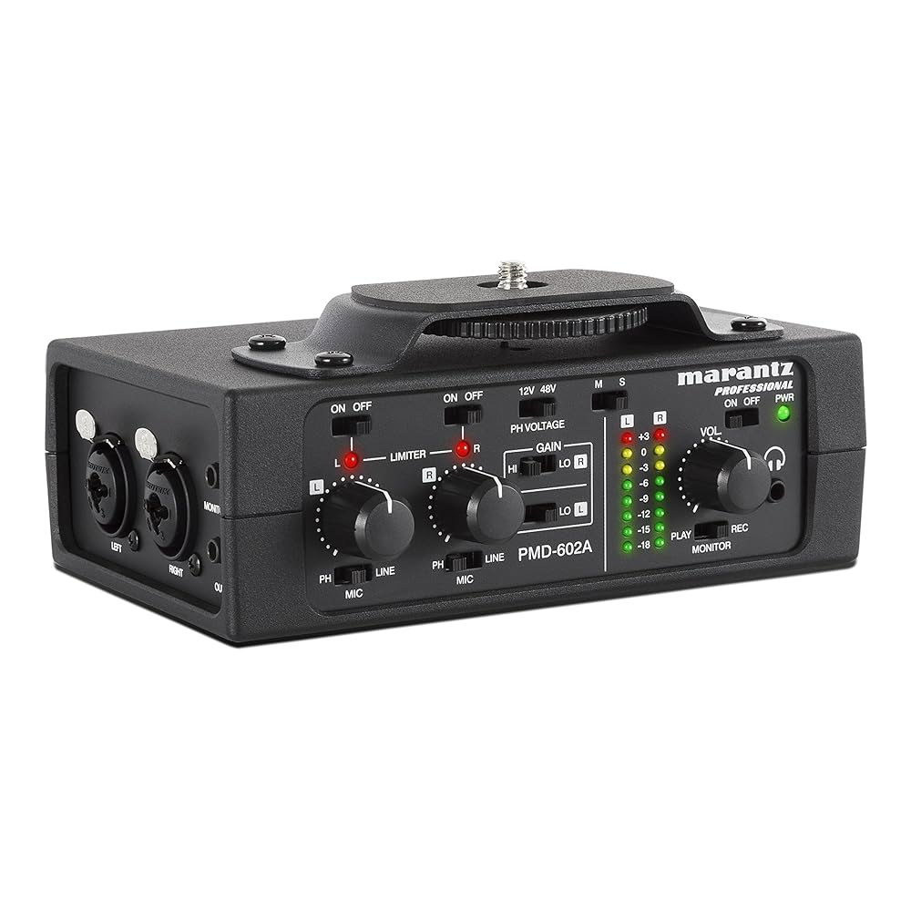 마란츠 2채널 DSLR 오디오 인터페이스 PMD-602A - 상품 이미지